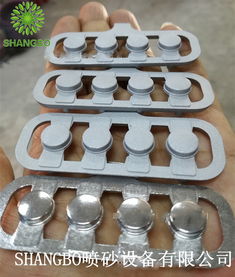 廠家直銷高效環(huán)保雙槍滾筒式去毛刺自動噴砂機，專注電木與五金產(chǎn)品批發(fā)